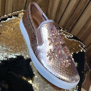 Michael Kors Keaton Slip On- Rose Gold